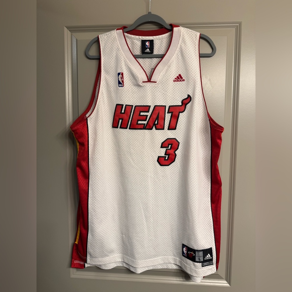 Dwayne Wade #3 Miami Heat Adidas NBA Jersey